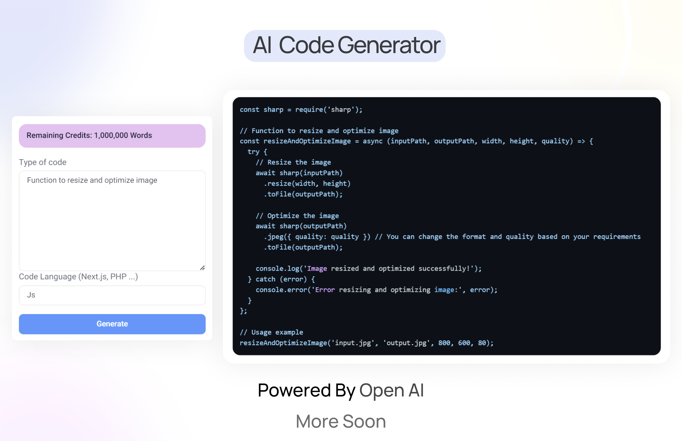 AI Code Generator